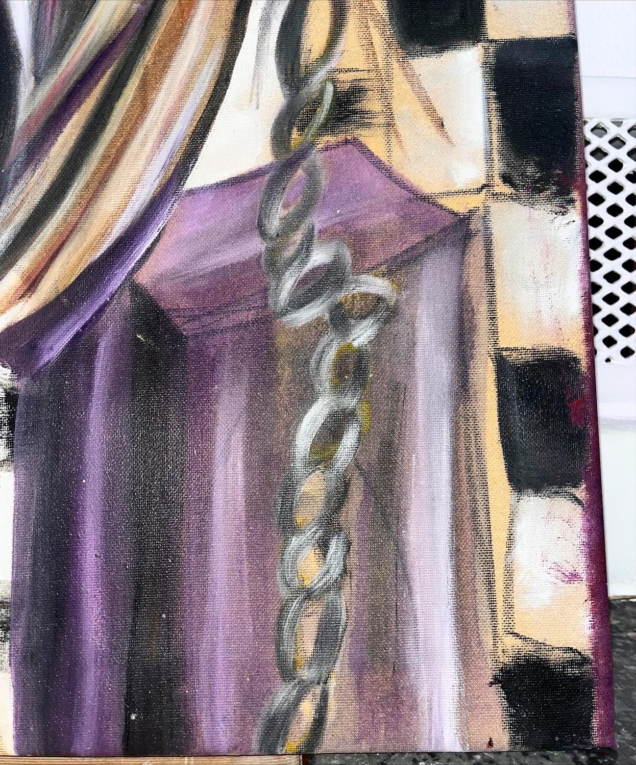 Marie Simonsson painting detail