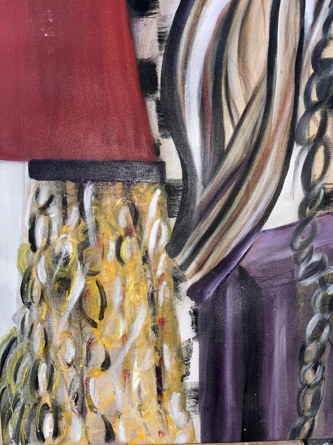 Marie Simonsson painting detail