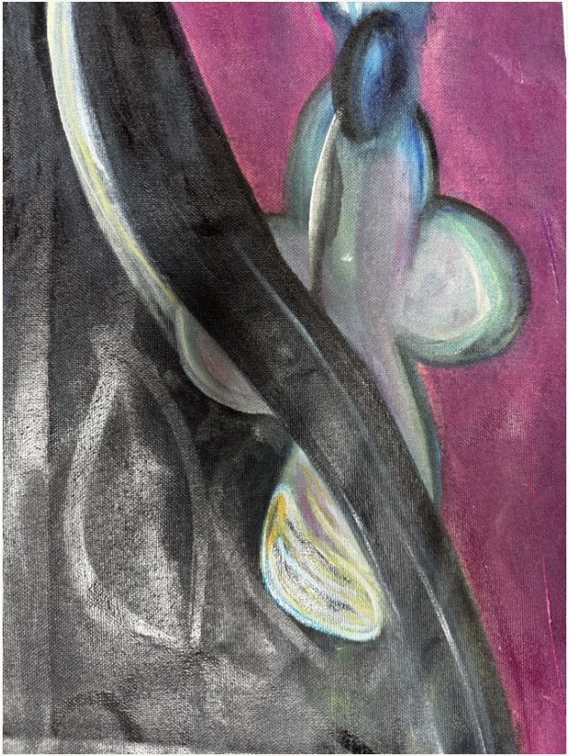 Marie Simonsson painting detail